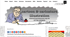Desktop Screenshot of caricatures.org.uk
