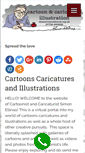 Mobile Screenshot of caricatures.org.uk