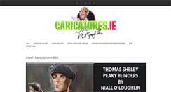Desktop Screenshot of caricatures.ie